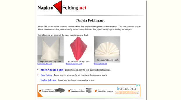 napkinfolding.net