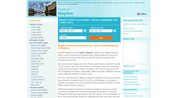 napleshotelitaly.com