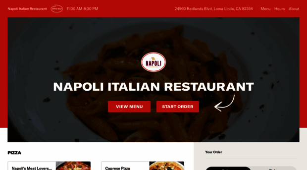 napoliitalianrestaurantmenu.com