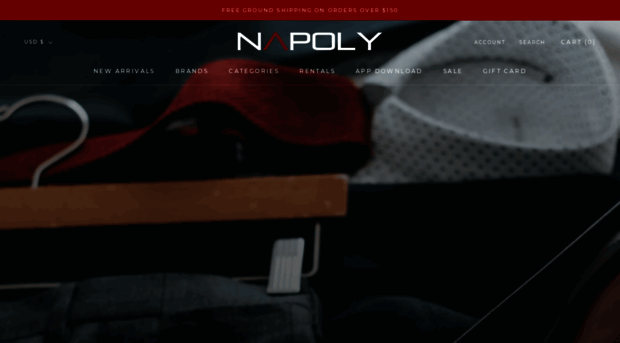 napolymenswear.com