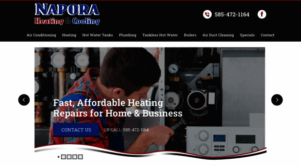 naporaheating.com