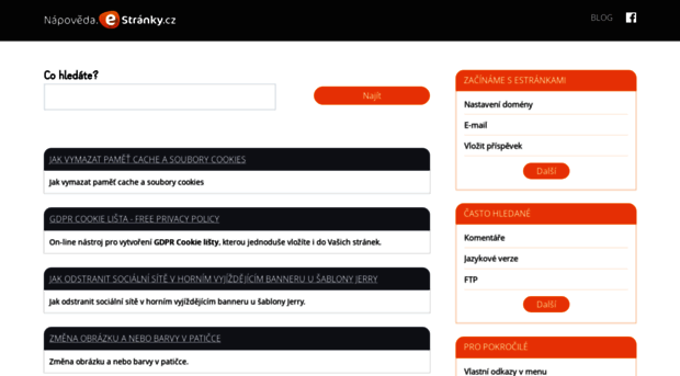 napoveda.estranky.cz