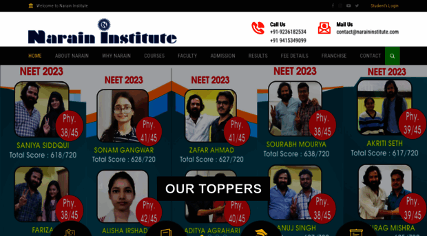 naraininstitute.com