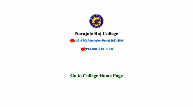 narajolerajcollege.ac.in