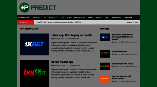 narapredict.com