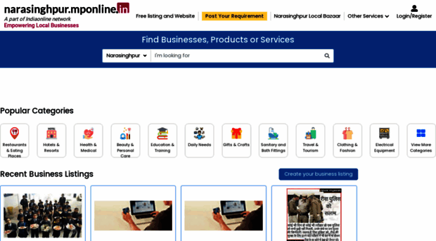 narasinghpur.mponline.in