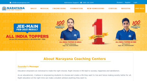 narayanacoachingcenters.com