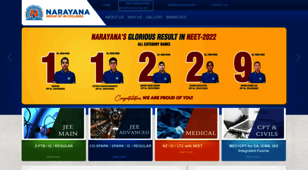 narayanajuniorcolleges.com