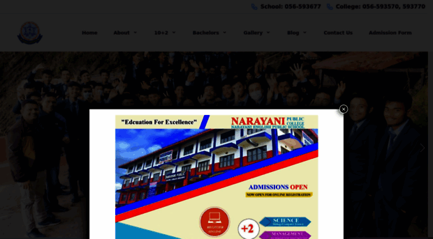 narayanipublic.edu.np