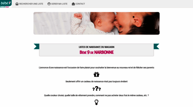 narbonne.bebe9.com