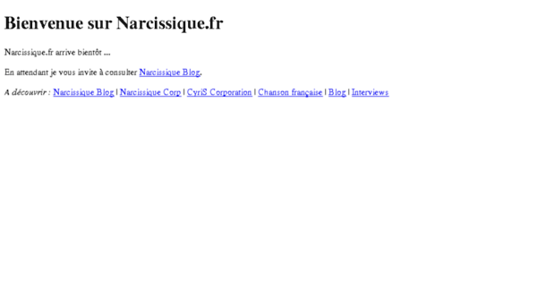 narcissique.fr