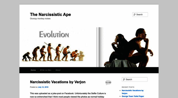 narcissistic-ape.com