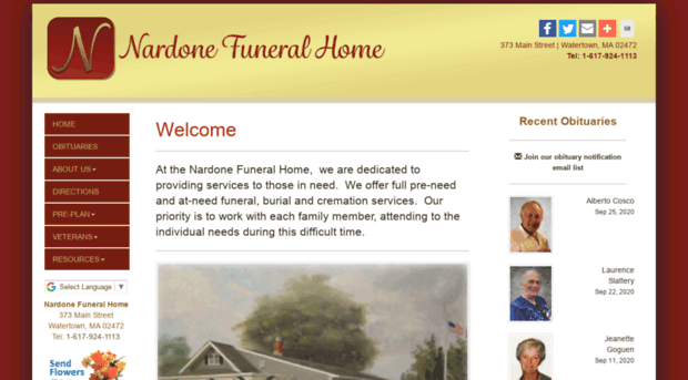 nardonefuneralhome.com