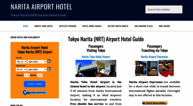 naritaairporthotel.com