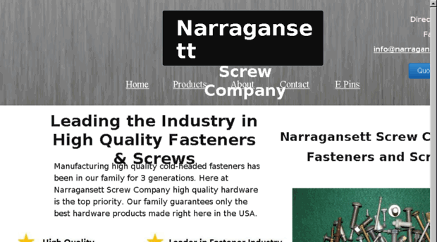 narragansettscrew.com