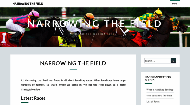 narrowing-the-field.com