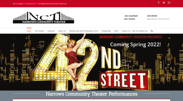 narrowscommunitytheater.com