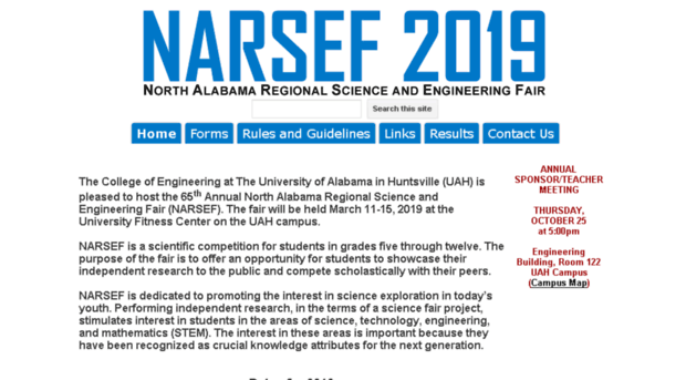 narsef.uah.edu