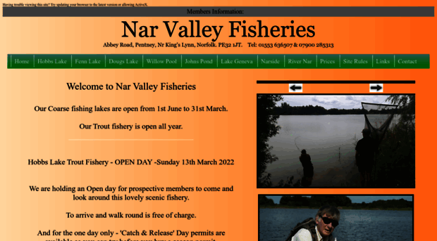 narvalleyfisheries.co.uk