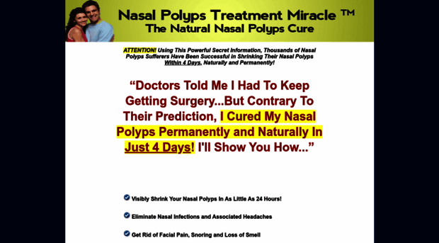 nasalpolypstreatmentmiracle.com