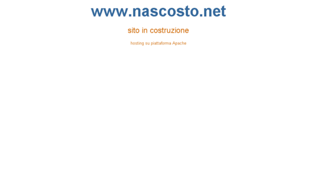 nascosto.net