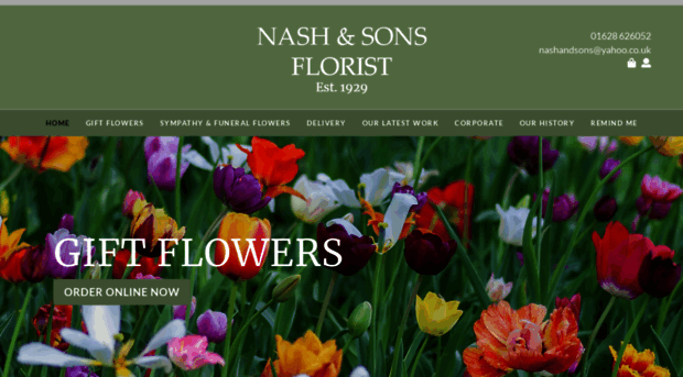 nashandsonsflorists.co.uk