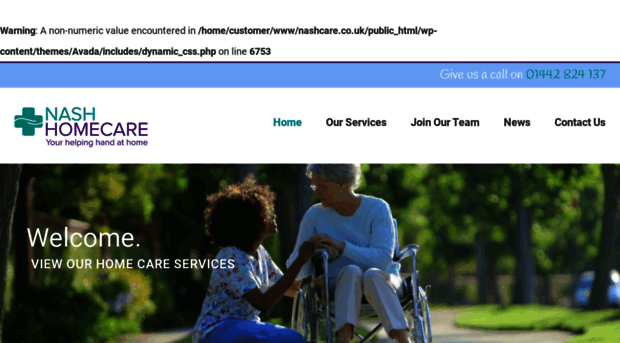 nashhomecare.co.uk