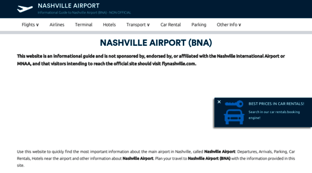 nashville-airport.com