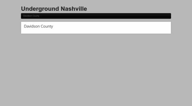 nashville-underground.com