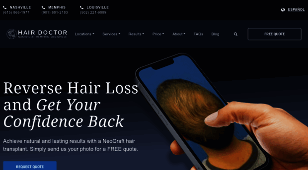 nashvillehairdoctor.com
