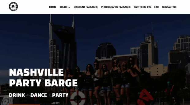 nashvillepartybarge.com