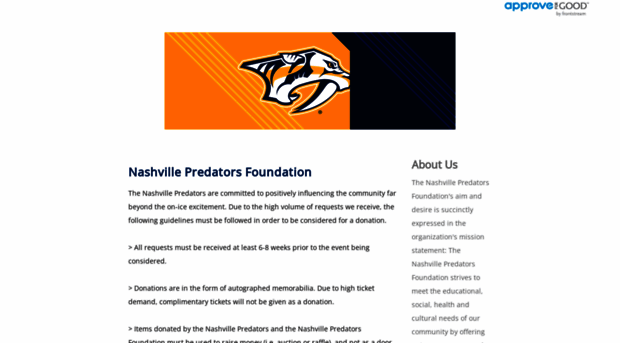 nashvillepredators.requestitem.com