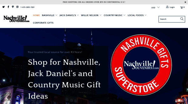 nashvillesouvenirs.com