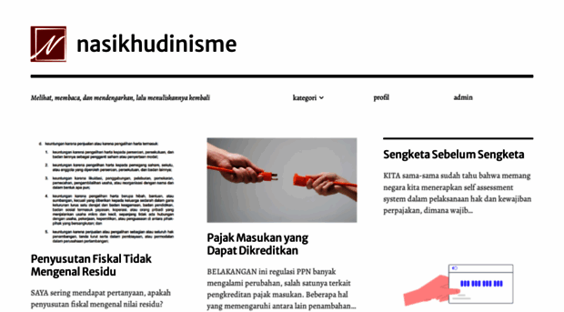 nasikhudinisme.com