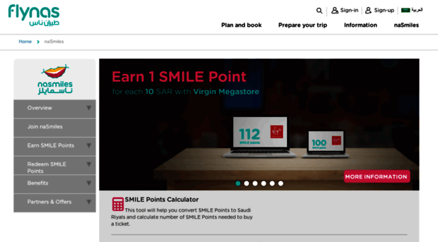nasmiles.flynas.com
