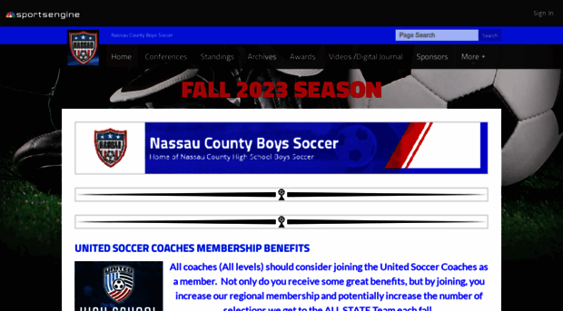 nassaucountysoccer.org