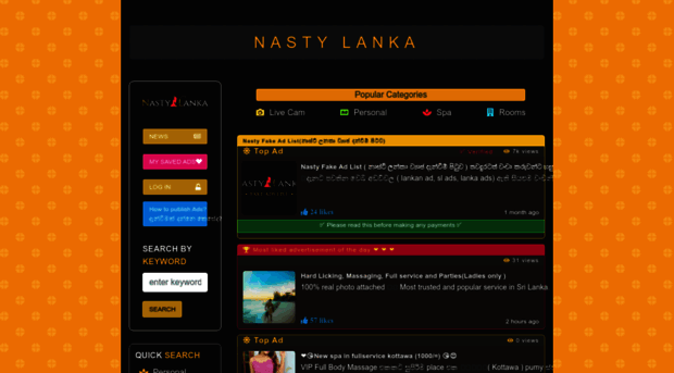 nasty-lanka.com