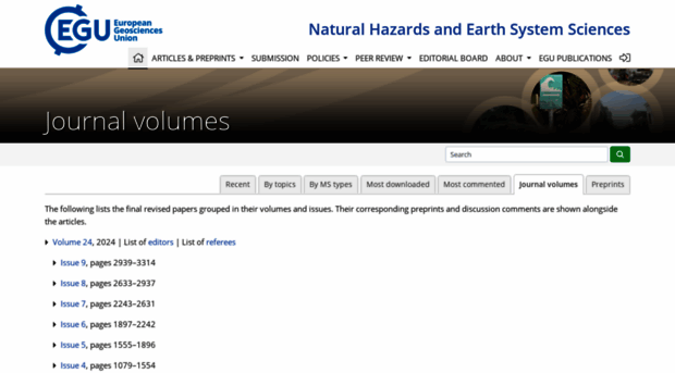 nat-hazards-earth-syst-sci.net