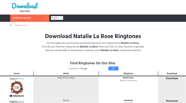 natalielarose.download-ringtone.com