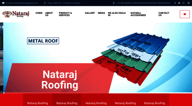 natarajroofing.com