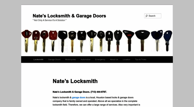 nateslocksmithandgaragedoors.com