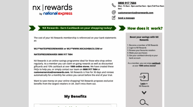 natexpressrewards.com