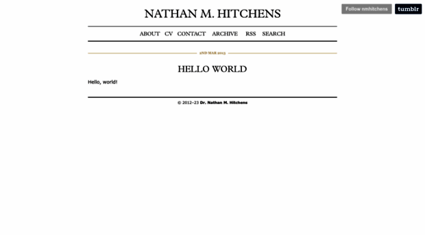 nathanhitchens.com