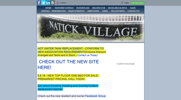 natickvillage.net