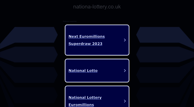 nationa-lottery.co.uk