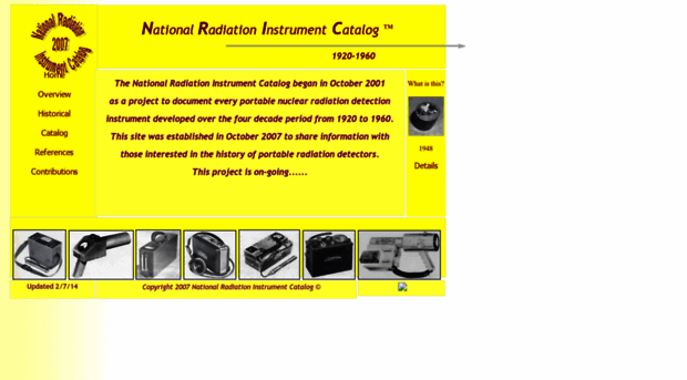 national-radiation-instrument-catalog.com