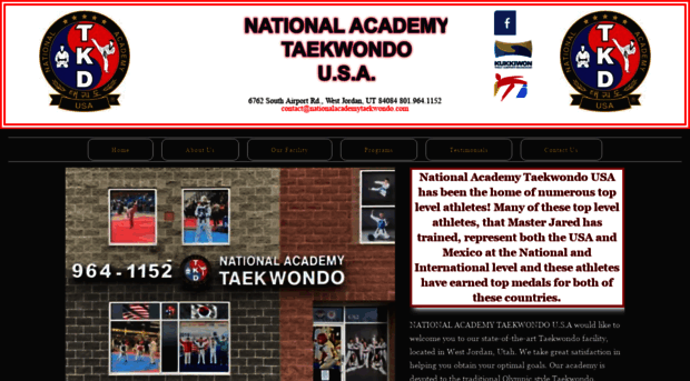 nationalacademytaekwondousa.com