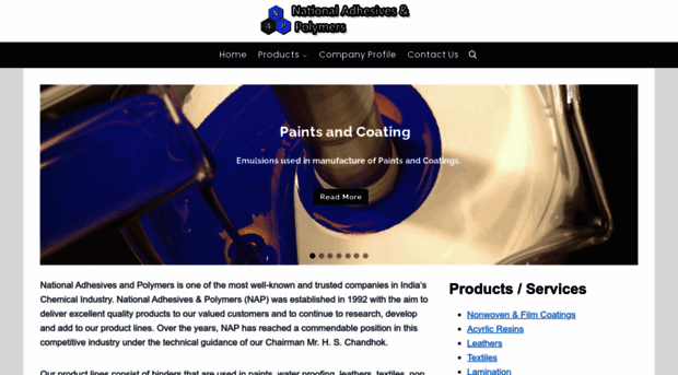 nationaladhesivesandpolymers.com