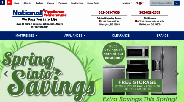 nationalappliancewarehouse.com