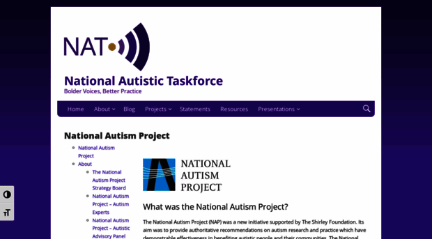 nationalautismproject.org.uk